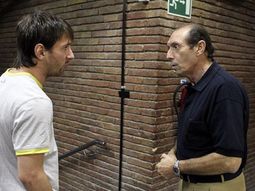 Lionel Messi y Enrique Quini Castro