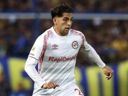 Hernán López Muñoz, de Argentinos Juniors. Hernán López Muñoz, de Argentinos Juniors.