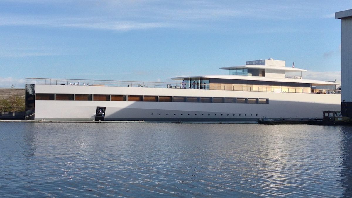Ya se pueden ver las fotos del yate diseñado por Steve Jobs