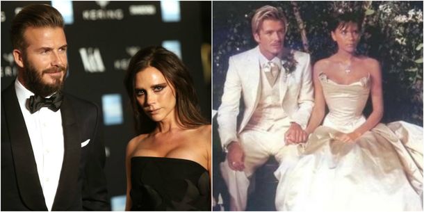 Los Beckham celebraron su aniversario, tras los rumores de infidelidad