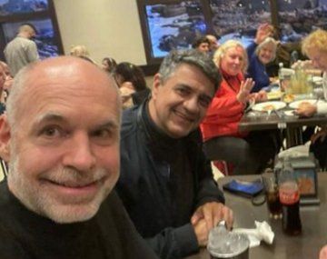 La foto de Larreta en Mar del Plata