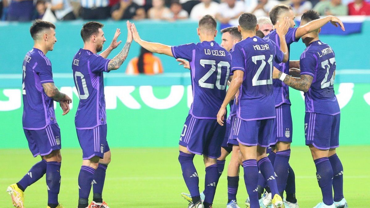 Argentina vs Honduras los goles del partido