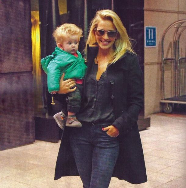 Luisana Lopilato enamorada de su familia: Noah es un calco del padre