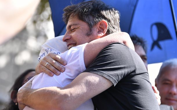 Axel Kicillof en Plaza de Mayo. Axel Kicillof en Plaza de Mayo.