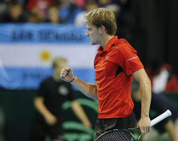 No pudo: Schwartzman cayó ante Goffin y la serie se define en el quinto punto