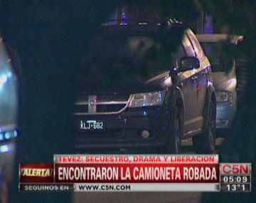 Apareció la camioneta del padre de Carlos Tevez