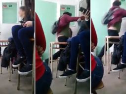 La agresión quedó registrada en un video La agresión quedó registrada en un video