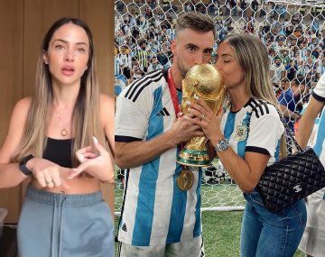El estremecedor relato de la esposa de Tagliafico: Gracias a Pepu