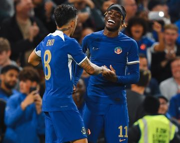 Enzo Fernández marcó su primer gol en Chelsea