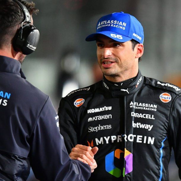 Carlos Sainz, tras quedar tercero en la Qualy del GP de Las Vegas: Mañana hay que rematar la faena