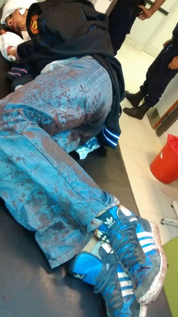 Así quedaron los ladrones atacados por el samurái en Córdoba