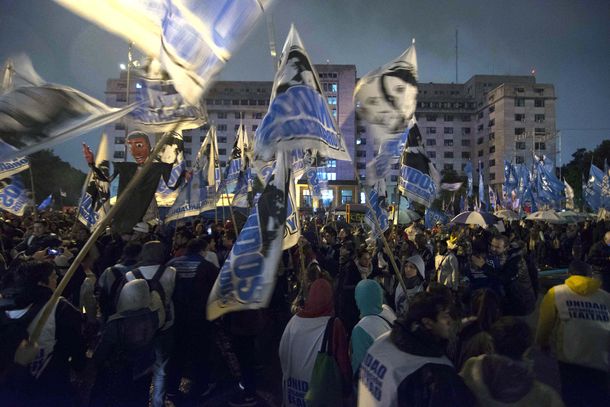 El apoyo de la militancia a Cristina, en imágenes