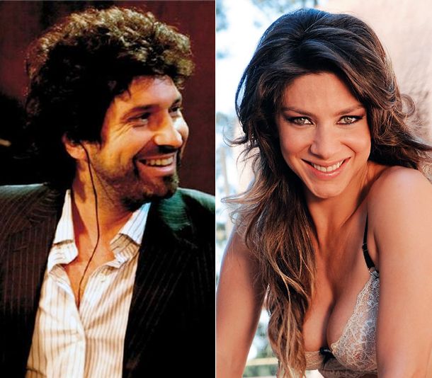 Romance en puerta: Iván Noble y Romina Gaetani, a los besos