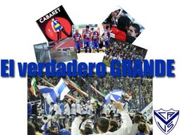 los hinchas de velez celebraron con afiches y se rieron de todos los hinchas de velez celebraron con afiches y se rieron de todos