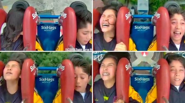 Un adolescente se desmayó en la montaña rusa.