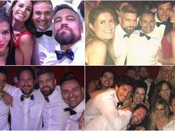 Pampita y Pico con amigos Pampita y Pico con amigos