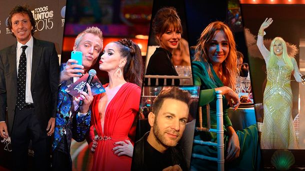 Mirá los look de los famosos en la fiesta de Telefe