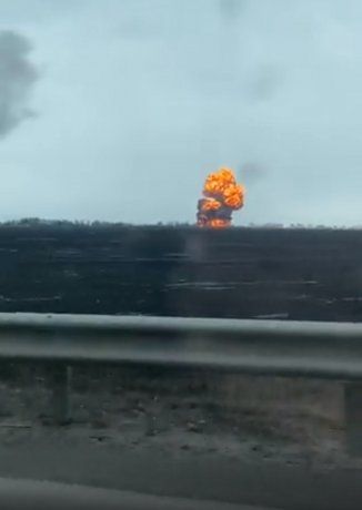 Así fue el ataque ruso al aeropuerto de Vinnytsia en Ucrania