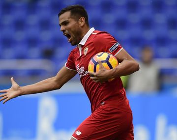 El gol de Gabriel Mercado le dio la victoria agónica al Sevilla de Sampaoli