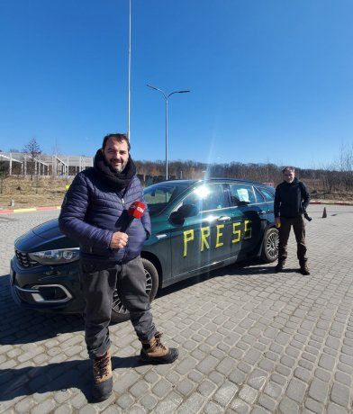 Detuvieron e interrogaron al equipo de C5N en Ucrania