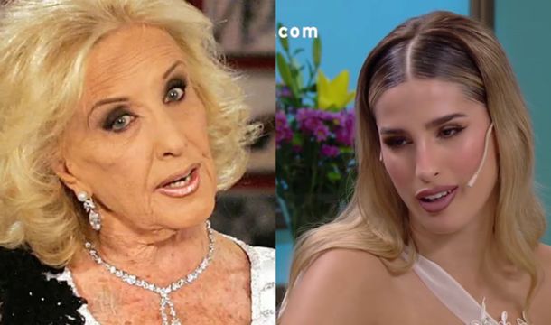 Julieta Poggio desestabilizó a Mirtha Legrand con un comentario con doble sentido