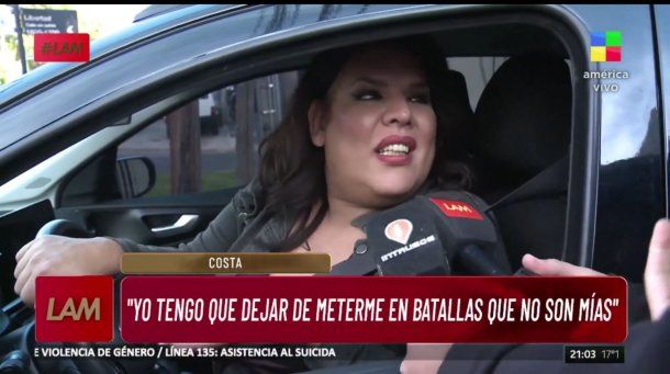Costa le respondió a Viviana Canosa tras las fuertes acusaciones: Todo esto es...
