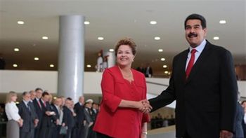 maduro y rousseff enviaron una pronta mejoria a cfk maduro y rousseff enviaron una pronta mejoria a cfk