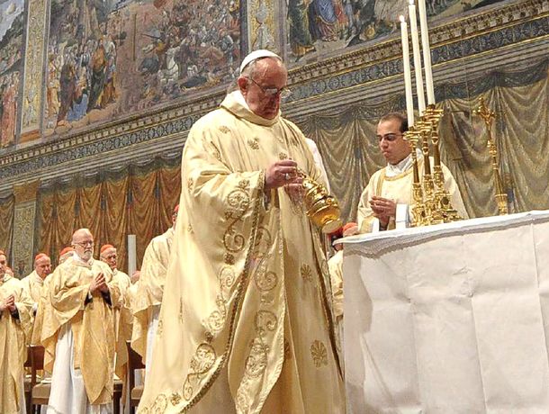 Así fue el primer día de Francisco