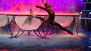 noelia pompa y piquin brillaron en el aquadance noelia pompa y piquin brillaron en el aquadance