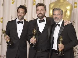 Grant Heslov, Ben Affleck y George Clooney