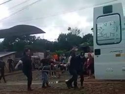 Huía de la Policía y se arrojó al vacío