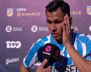 Por qué Sigali respondió no me acuerdo en la entrevista tras el partido de Racing y Sarmiento