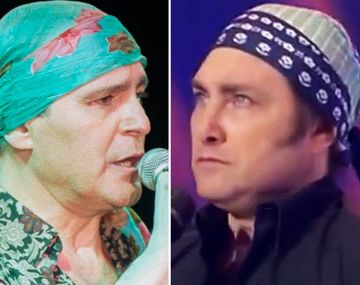 Leonardo Favio y Javier Milei.