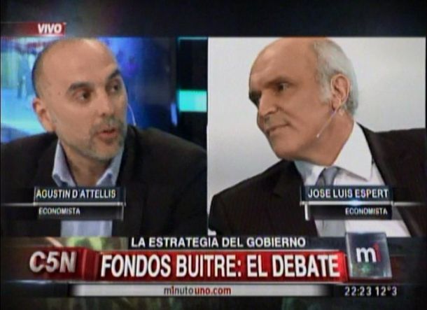 #m1FondosBuitre: duro cruce de economistas por el litigio con los fondos buitre