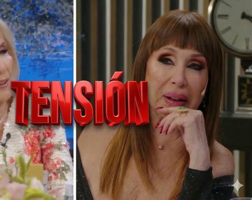 La noche de Mirtha Legrand: la inesperada pregunta a Moria Casán sobre Susana Giménez