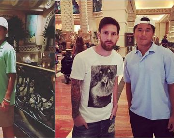Las primeras fotos de Lionel Messi en Bahamas