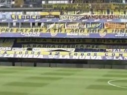 Boca contra todos: la bandera que colgaron en la Bombonera