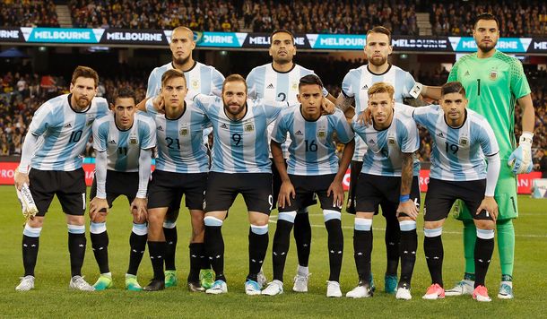 El equipo que jugó el amistoso ante Brasil en el debut de Sampaoli