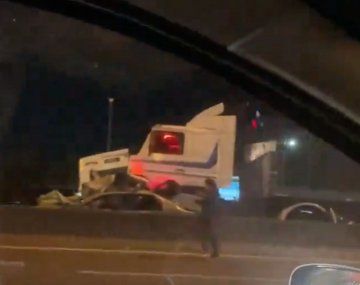Impresionante choque múltiple en Panamericana: al menos tres muertos