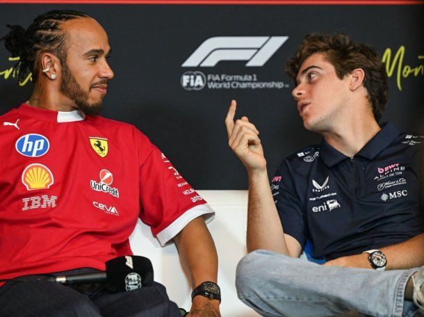 Franco Colapinto relató su vuelo soñado con Lewis Hamilton: Fue el mejor de mi vida