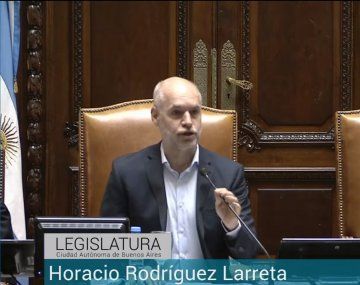 Larreta inauguró las sesiones ordinarias de la Legislatura