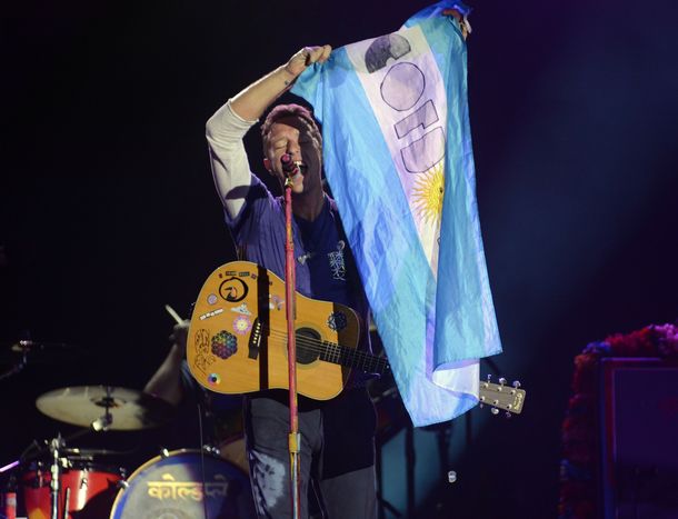 Las fotos del primer show de Coldplay en Argentina