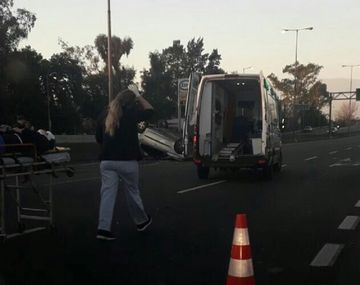 Los heridos fueron trasladados al hospital