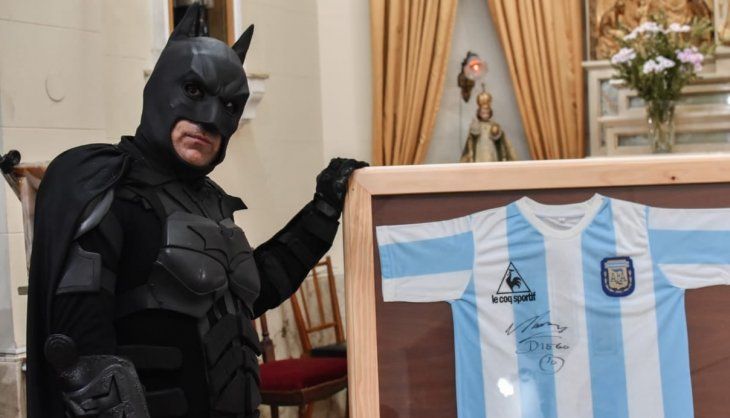 Batman fue víctima de inseguridad en La Plata