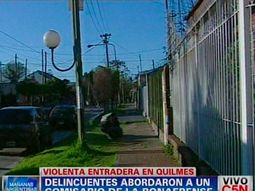 un comisario de la bonaerense resistio a los tiros una entradera un comisario de la bonaerense resistio a los tiros una entradera