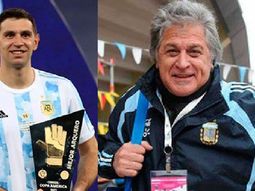 De campeón a campeón: Fillol y Dibu Martínez se elogiaron en Twitter y arreglaron encontrarse