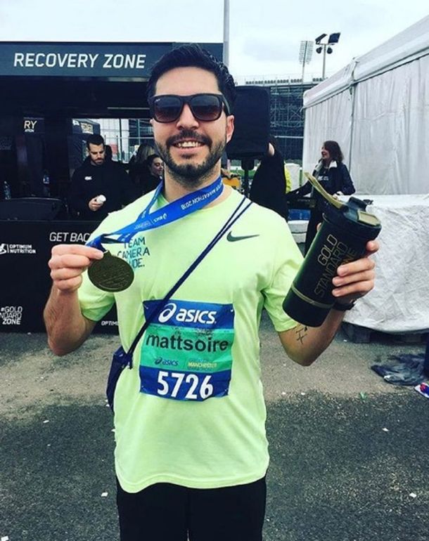 Un finalista de MasterChef murió en una maratón - Crédito: Instagram&nbsp;mattsoire