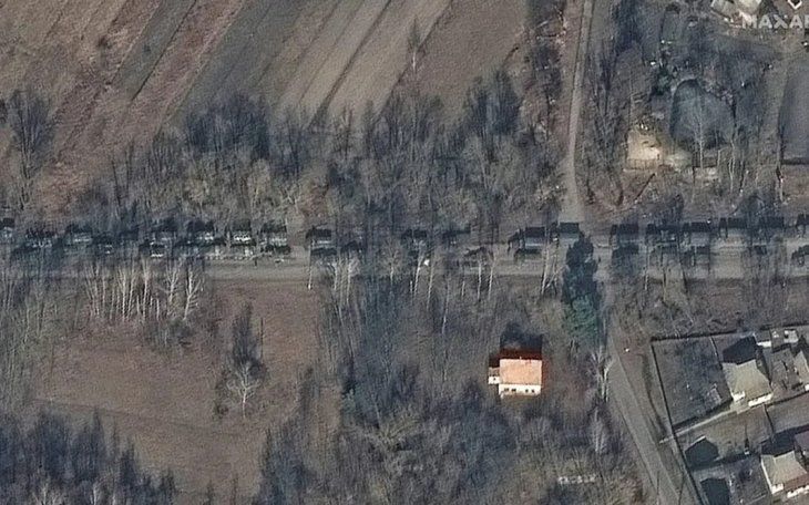 Imágenes satelitales de Kiev.&nbsp;