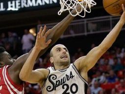 Emanuel Ginóbili ante Houston Rockets Emanuel Ginóbili ante Houston Rockets