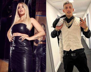 El video que graba Wanda para L-Gante